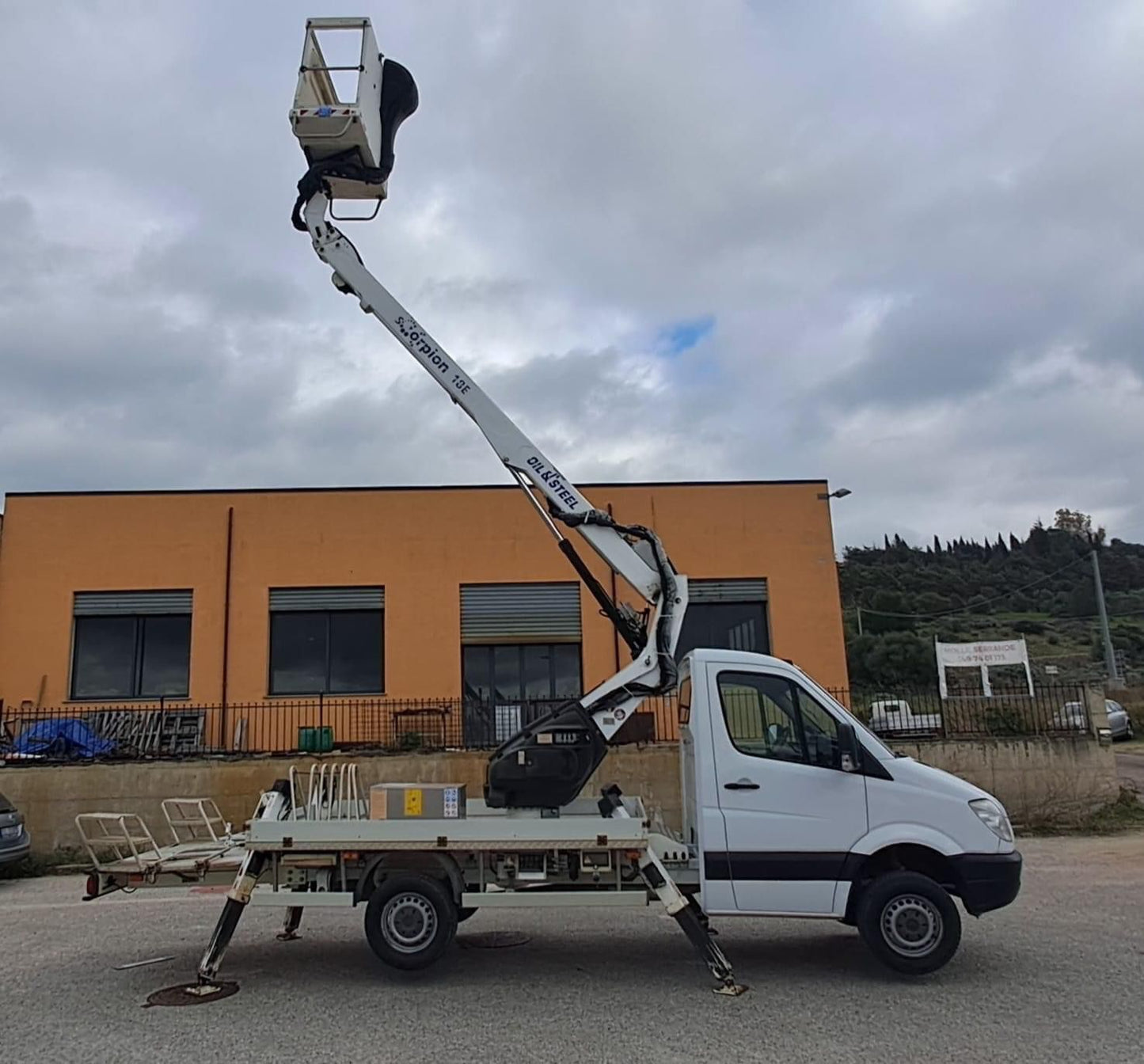 ๐ Mercedes Sprinter 313 CDI โ Piattaforma Aerea da 17 metri