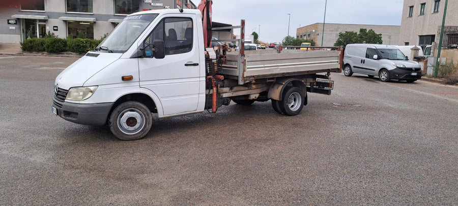 🚛 Mercedes Sprinter 2.2 CDI – Ribaltabile Trilaterale con Gru Ferrari 3 sfili