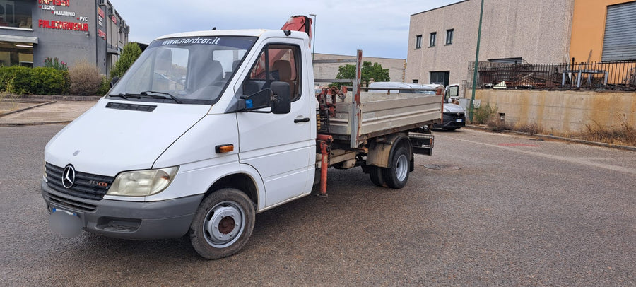 🚛 Mercedes Sprinter 2.2 CDI – Ribaltabile Trilaterale con Gru Ferrari 3 sfili