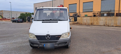 🚛 Mercedes Sprinter 2.2 CDI – Ribaltabile Trilaterale con Gru Ferrari 3 sfili