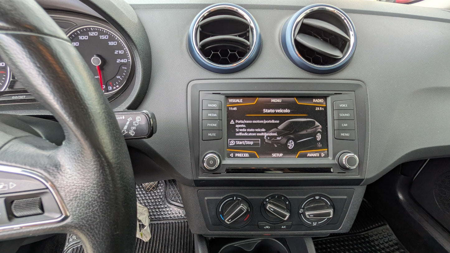 SEAT Ibiza 1.0 EcoTSI 95CV S-S 5 porte CONNECT – Ottobre 2015 – 175.000 km