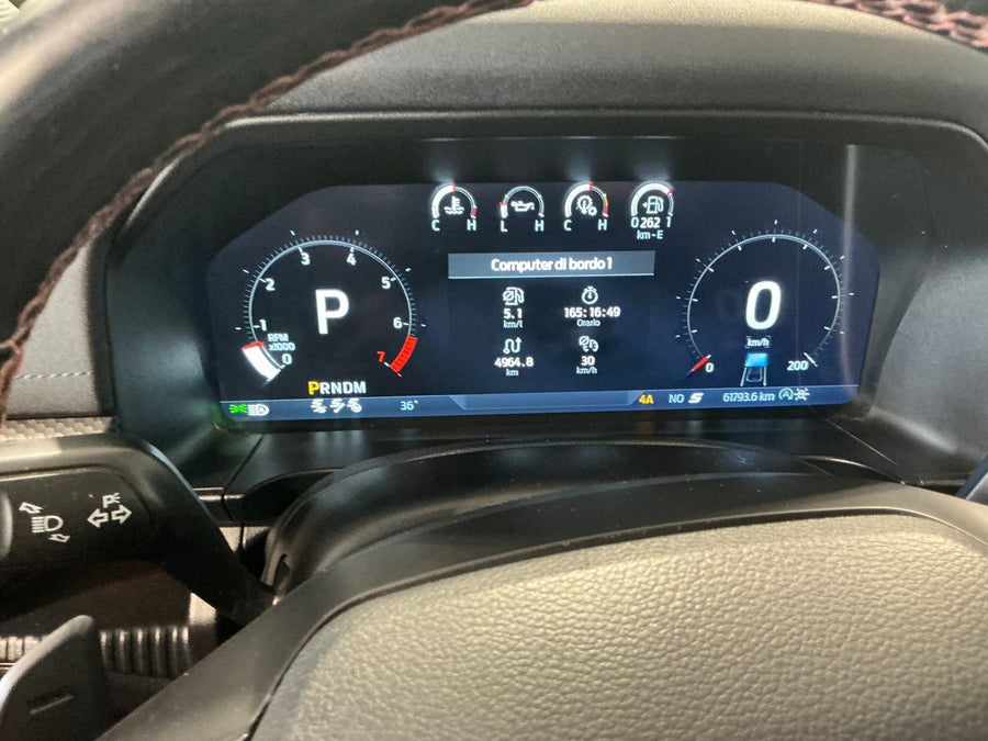 FORD RANGER RAPTOR 3.0 ECOBOOST V6 DOPPIA CABINA – 07/2023 – 61.940 KM